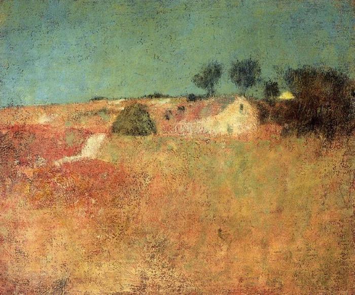 Charles Webster Hawthorne Green Sky Landscape France oil painting art
